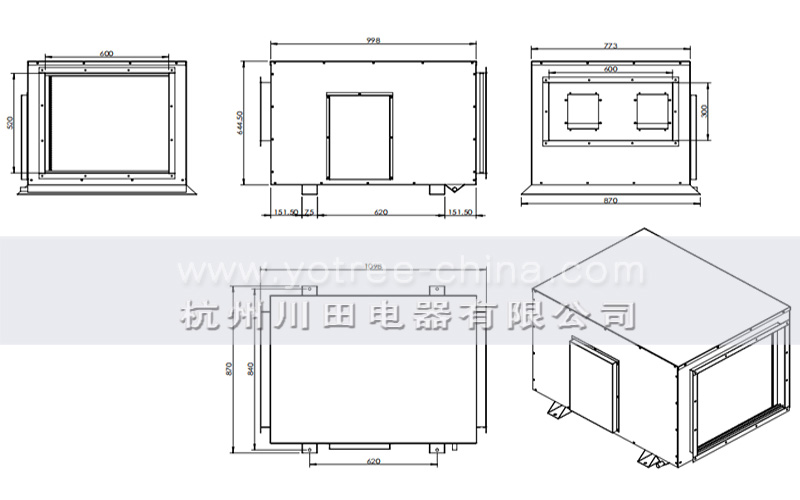 7、YCD-10S  吊顶除湿机 安装尺寸图.jpg